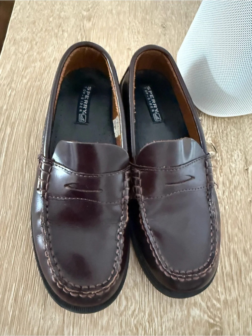 Sperry Boy’s Classic Penny Loafer in Dark Brown